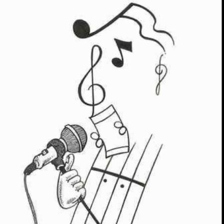 Музыкант рисунок