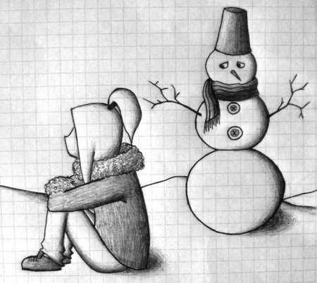 Смешные рисунки карандашом