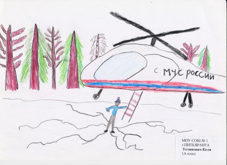 Рисунок на тему тонкий лед