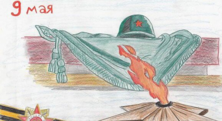 Рисование вечный огонь