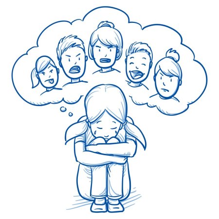 Буллинг рисование