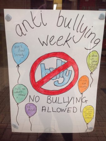 Школьный буллинг плакат