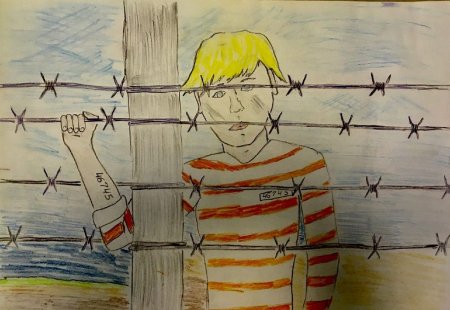 Узники концлагерей иллюстрации