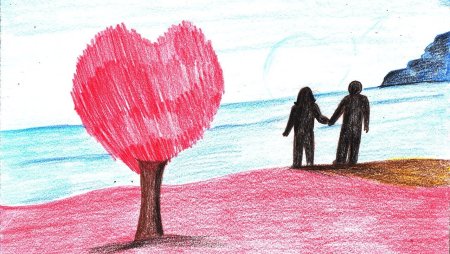 Рисунки на тему романтика легкие