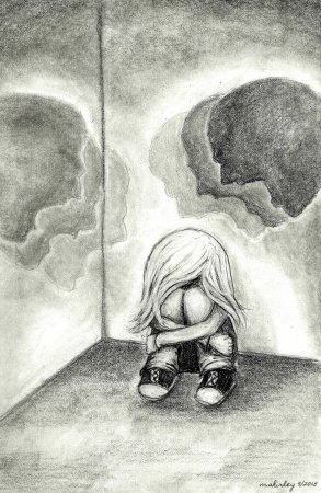 Одиночество карандашом