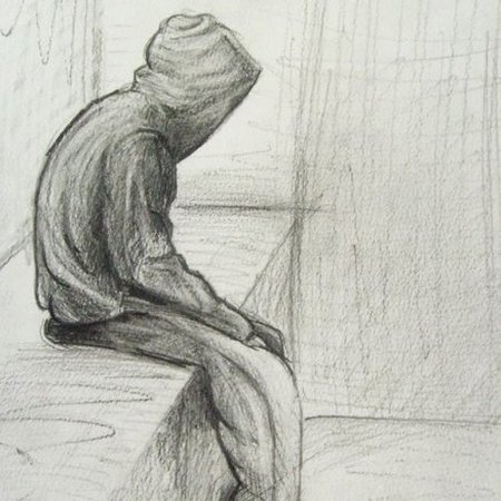 Тоска рисунок