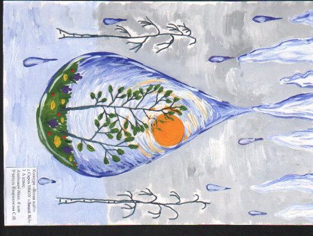 Рисунок на тему Весна