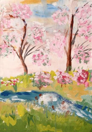 Весенние рисунки