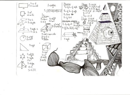 Математические рисунки для срисовки