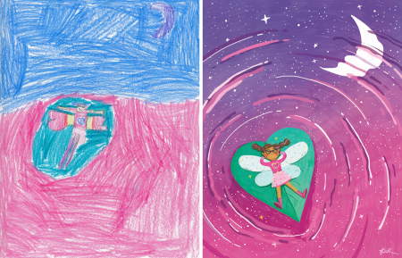 Простые креативные рисунки