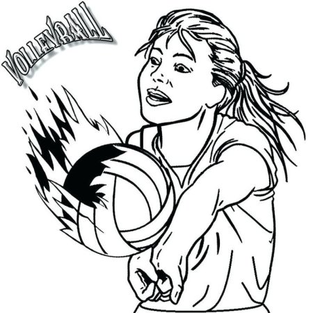 Рисунок на тему пионербол