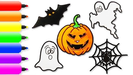 Рисунки на Хэллоуин