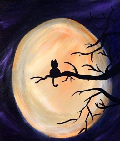 Рисунок к празднику Хэллоуин