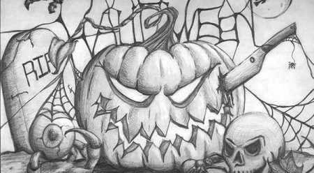 Хэллоуинские распечатки