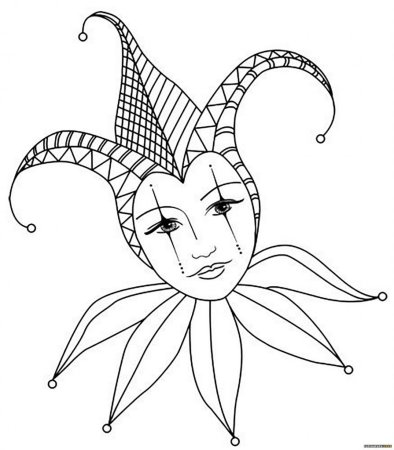 Рисунок на тему карнавал легкий