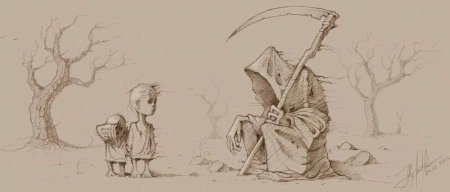 Картинки для срисовки смерть