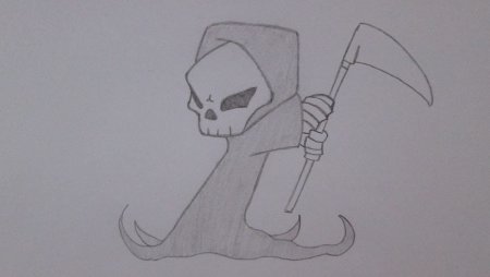 Смерть рисунок