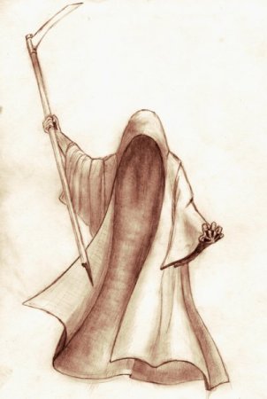 Рисунки карандашом смерть