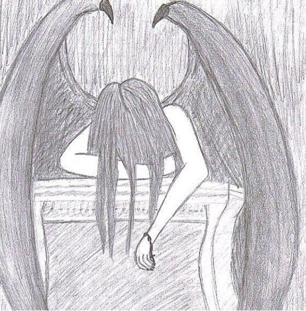 Красивые грустные рисунки