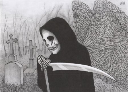 Рисунки связанные со смертью