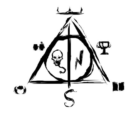 Знак Даров смерти из Гарри Поттера