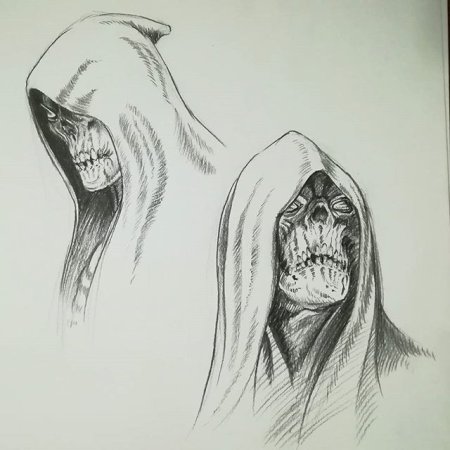 Страшные рисунки карандашом