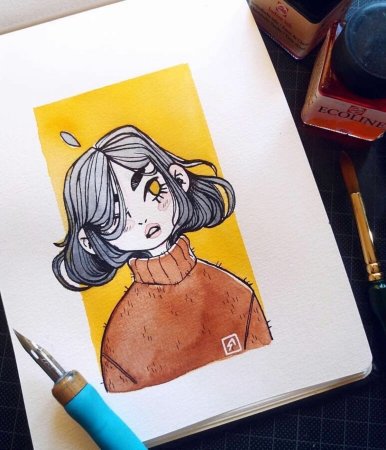 Рисунки в скетчбнезуко