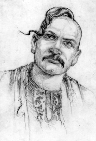 Тарас Бульба портрет