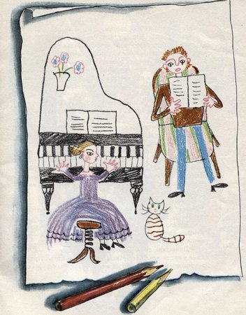 Рисунок к сказке городок в табакерке