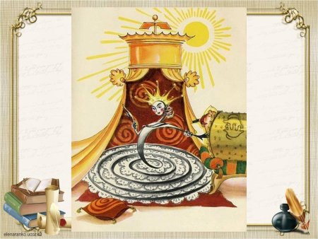 Рисунок табакерки из сказки городок в табакерке