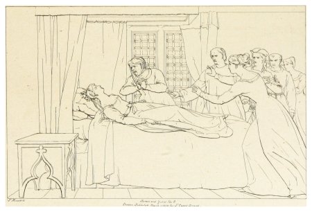 Набросок Ромео и Джульетта