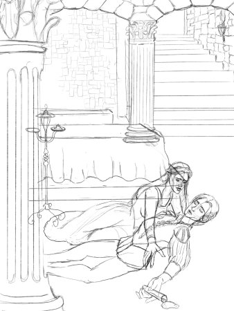 Ромео и Джульетта рисунок