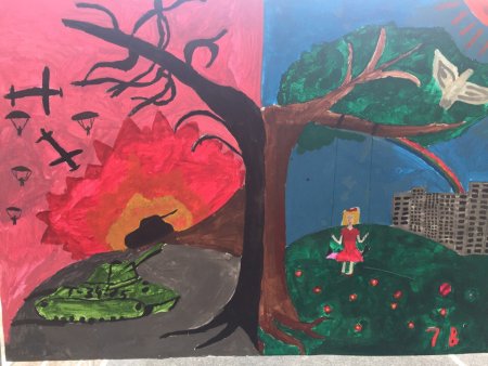 Рисунки на военную тему