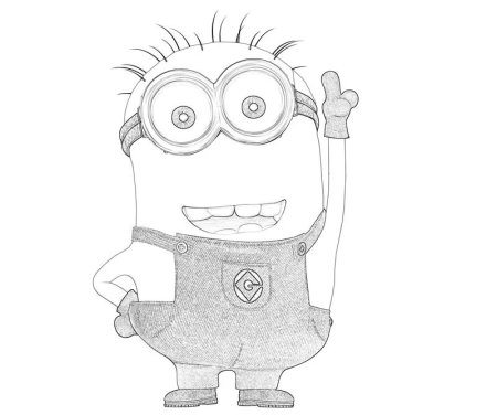 Картинки Микки Мауса для срисовки карандашом