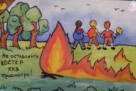 Риснки на тем пожарнаябезопастность