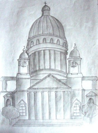 Рисование архитектурных сооружений