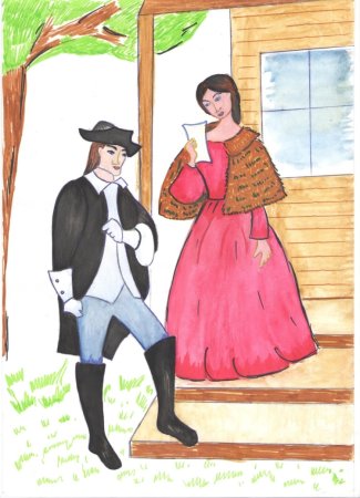 Капитанская дочка рисунок