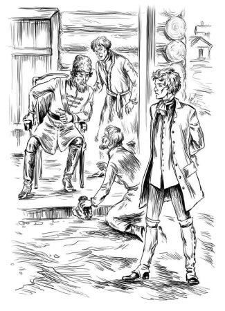 Капитанская дочка иллюстрации к повести