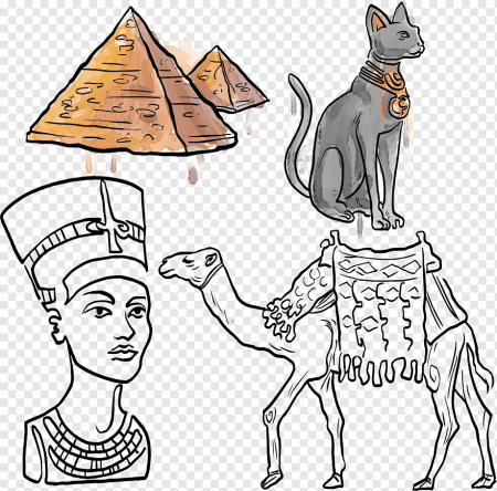 Рисунок на тему Египет