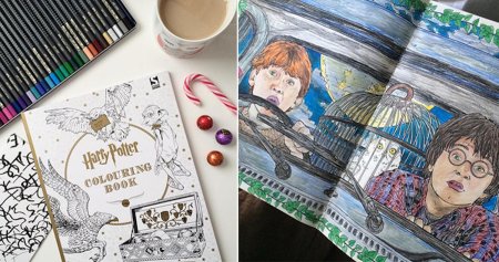 Скетчбуки с Гарри Поттером