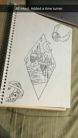 Стикеры Гарри Поттер Трелони