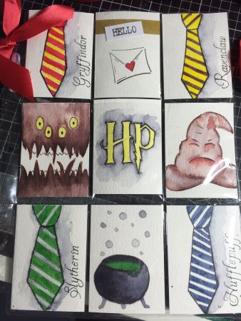 Маленькие рисунки на тему Гарри Поттер