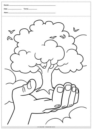 Экология раскраска