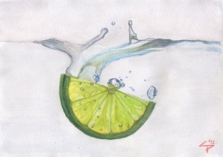 Рисунки акварельными карандашами для срисовки лёгкие