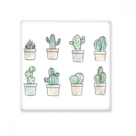 Мини наклейки кактуса