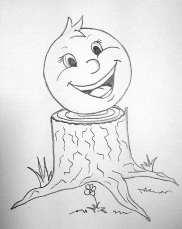 Рисование сказки Колобок