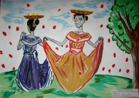 Карнавал рисуют дети