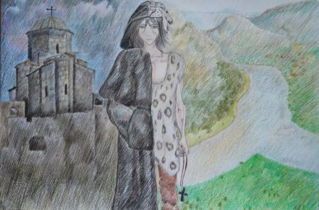 Мцыри рисунок к произведению