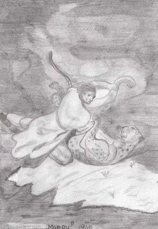 Иллюстрация к произведению Мцыри Лермонтова