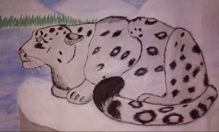 Мцыри рисунок легкий